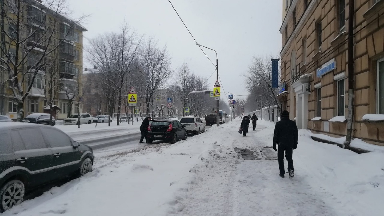 В городе потеплело