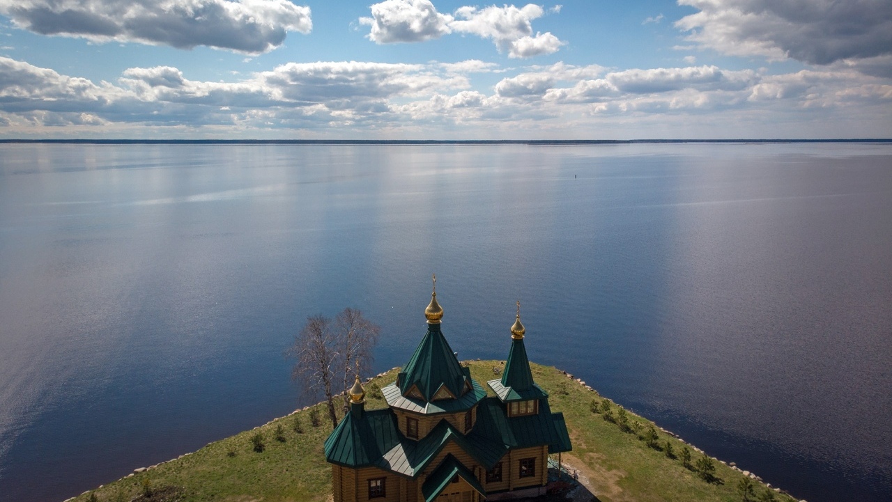 Церковь в рыбинском водохранилище фото