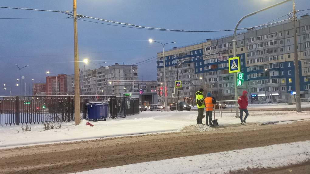 В Череповец пришла зима - ГородЧе