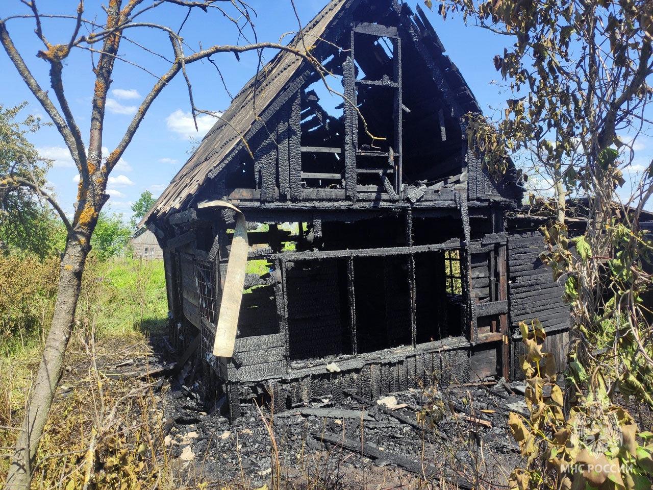 В Череповце с разницей в час сгорели два дачных дома - ГородЧе