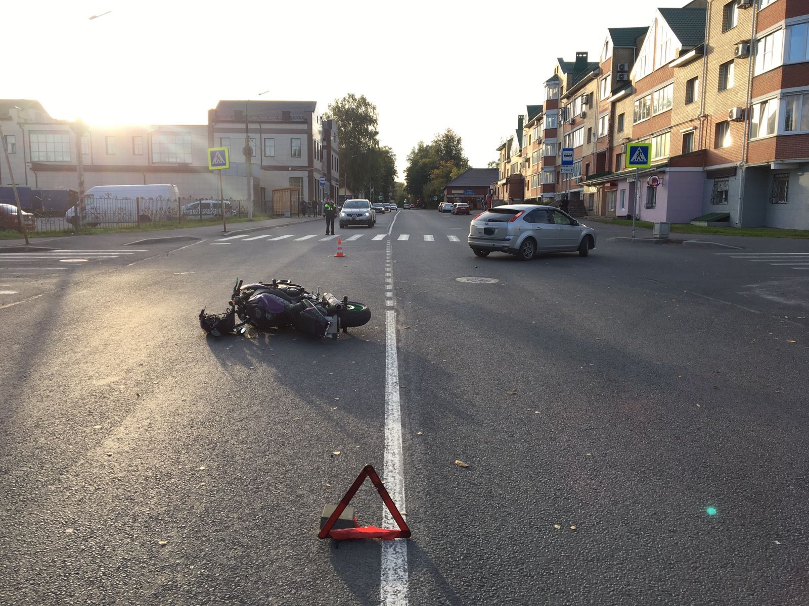 Мотоциклист госпитализирован после ДТП в центре Череповца | 18.09.2023 |  Череповец - БезФормата