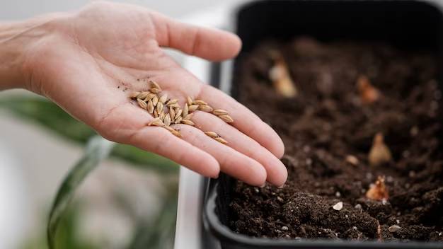 high-angle-of-woman-holding-seeds-for-planting-with-pot_23-2148850876