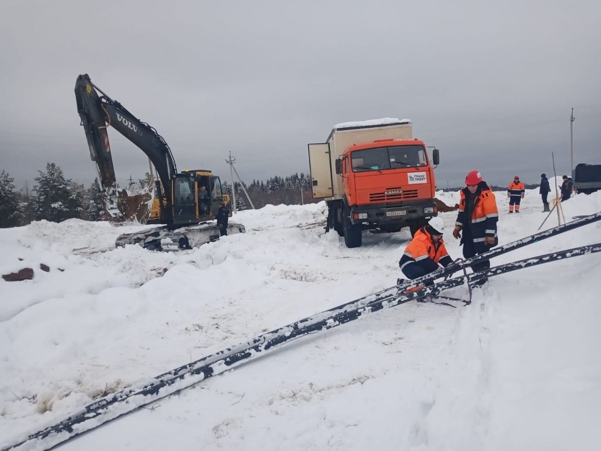 Укладка газопровода