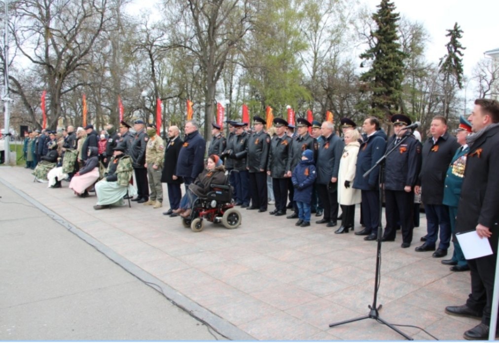 Парад в Вологде