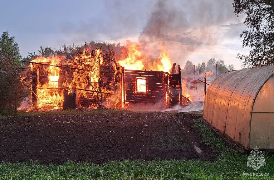 Пожар под Шексной