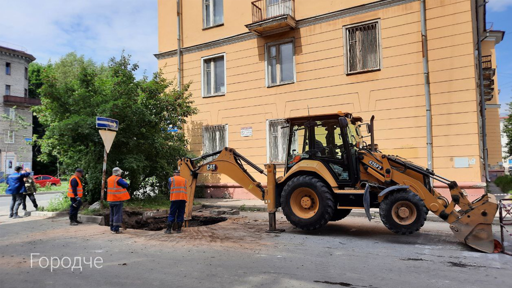 Ремонт теплосетей в Череповце