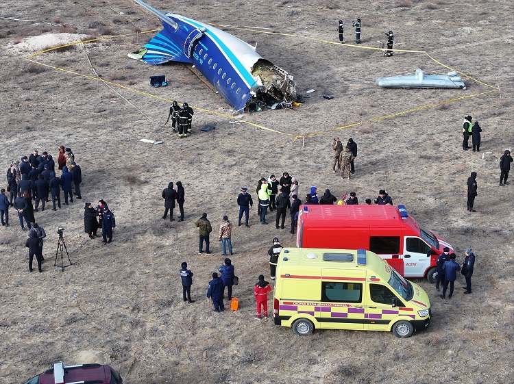 Странные версии падения самолета Embraer 190 рейса Баку-Грозный